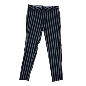 Scotch Soda Men's Stuart Striped Tailored Fit Dress Pants W30 L32